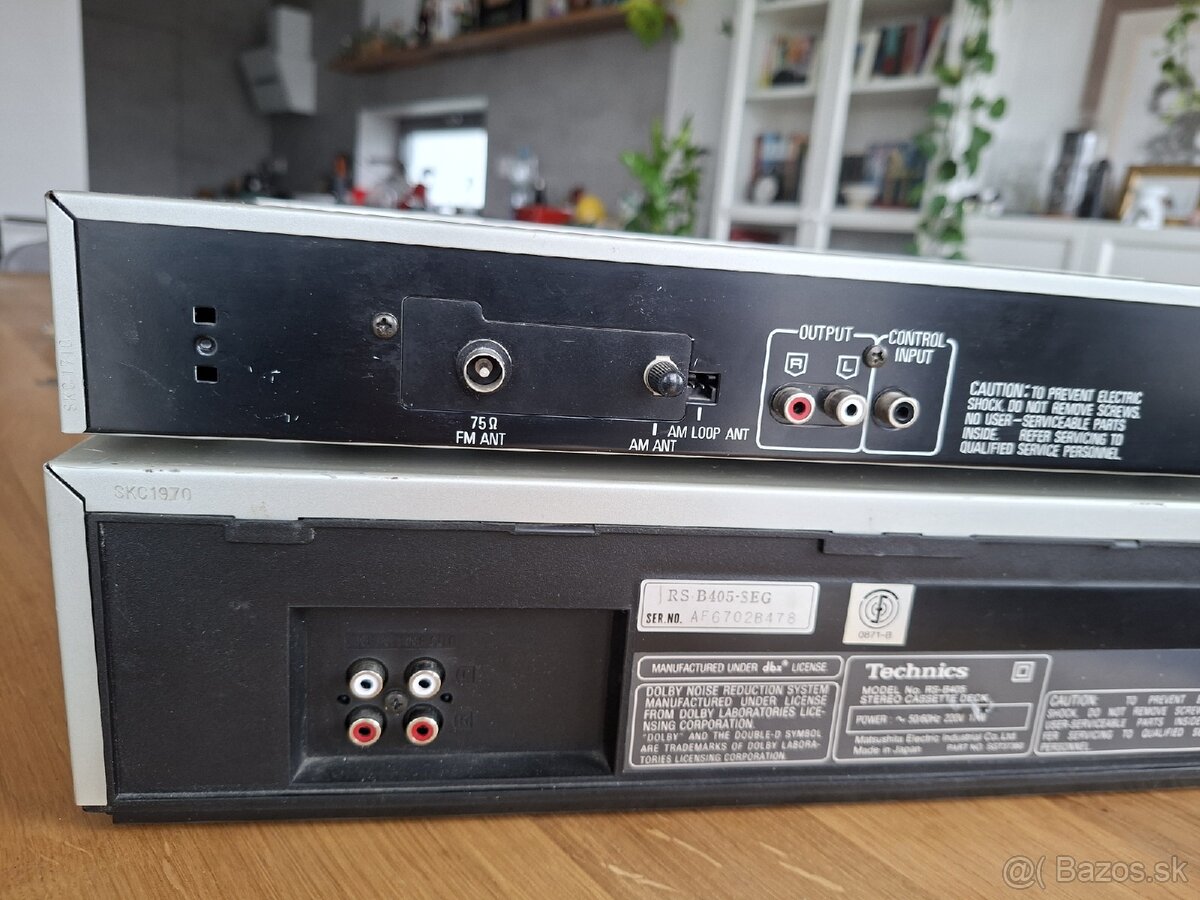 Deck Technics RS-B405 + tuner Technics ST-G4 - 10