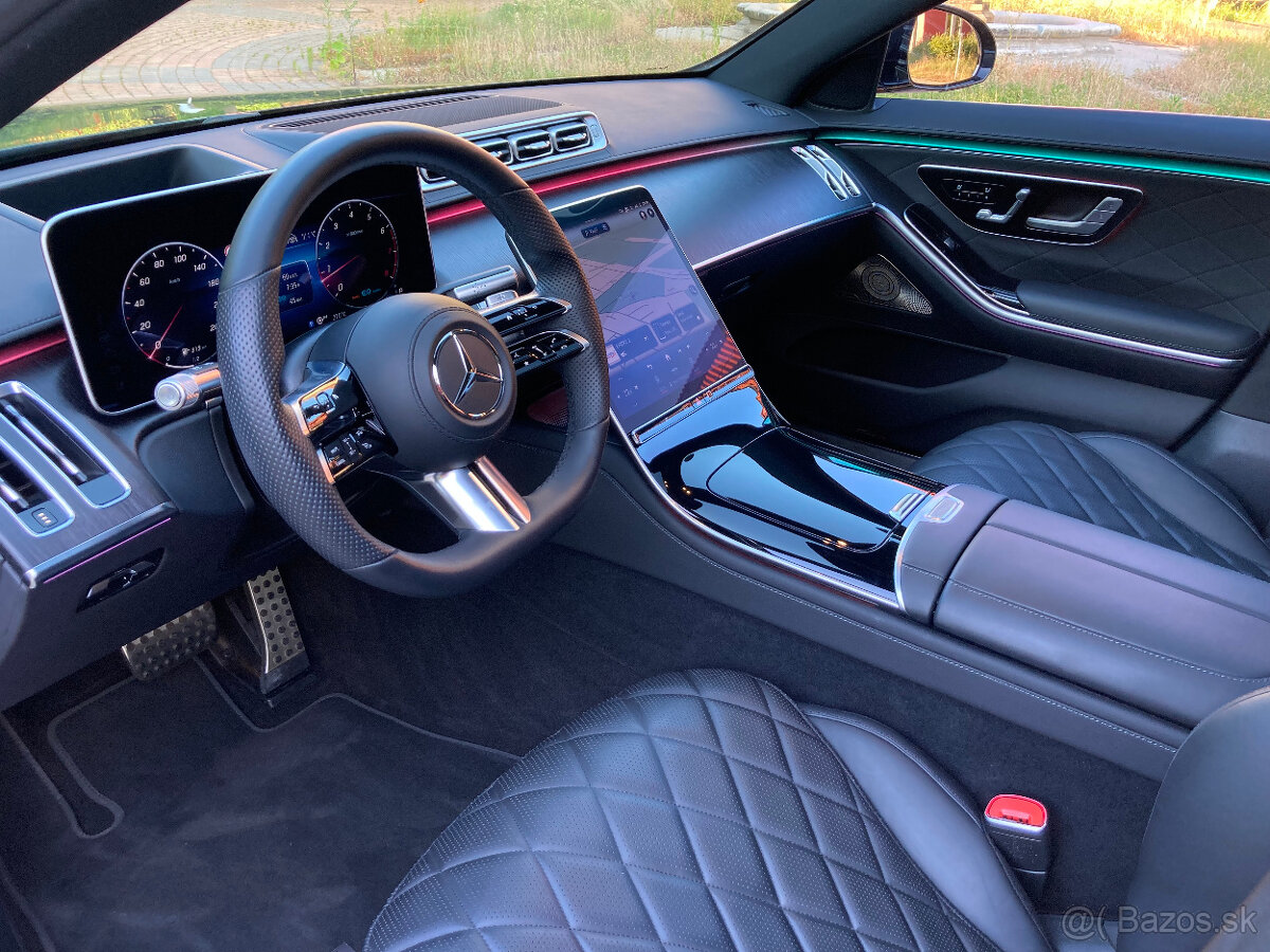 Mercedes S trieda S580 AMG 4x4 | ZARUKA | DPH | Nove 160k - 10