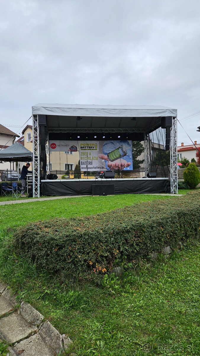 Prenajom pódia s prestrešením - 10