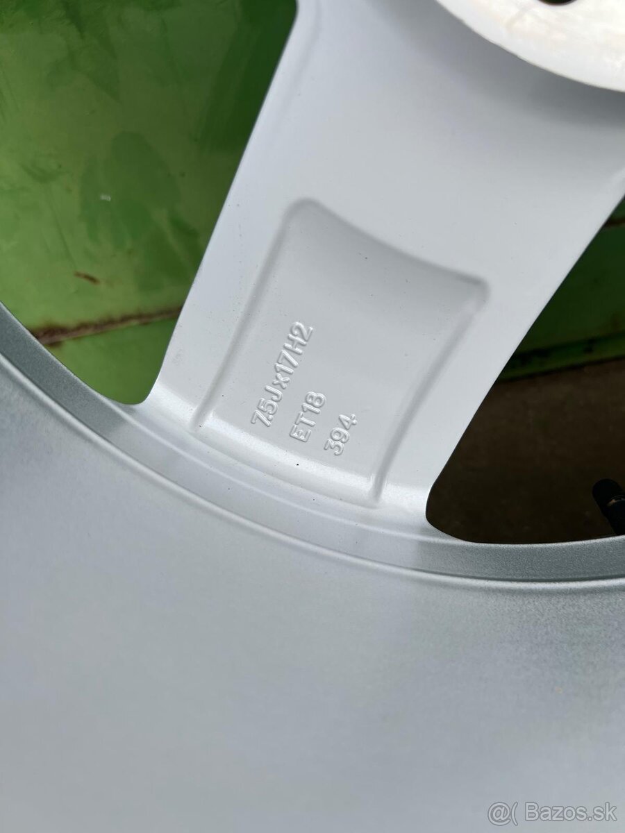 Zimna sada elektróny vw Touareg , 5x112 , r17 - 10