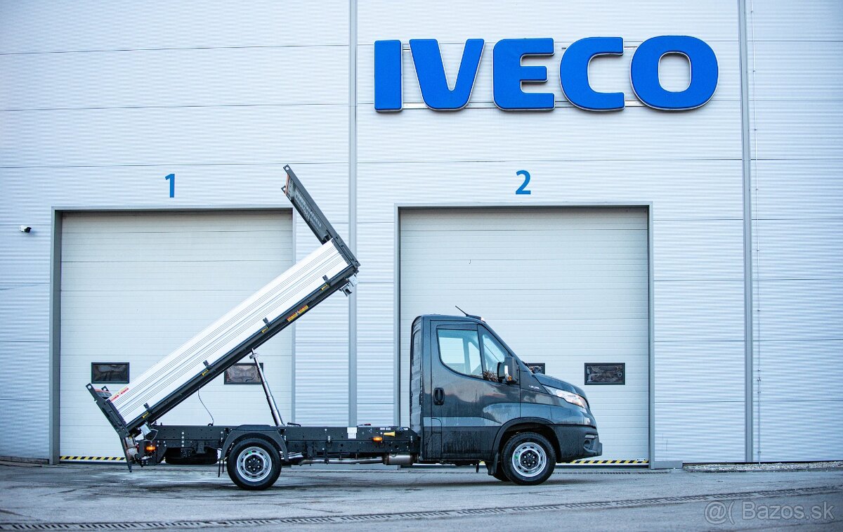 Iveco Daily 35S16H + 3str sklápač 3700mm + ťažné - 10