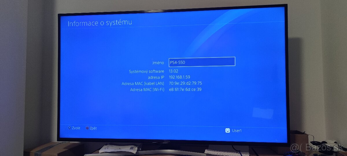 PS4 500GB + ovládač + 2x hra - 10