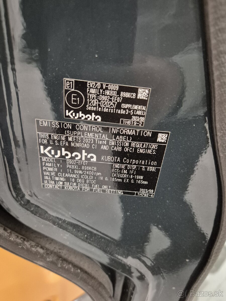 Hyundai HX19A s hydr. Protiprstom - 10