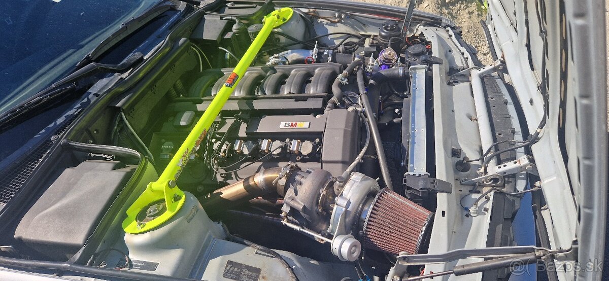 Predám BMW E34 m50b25 turbo. 344hp. - 10