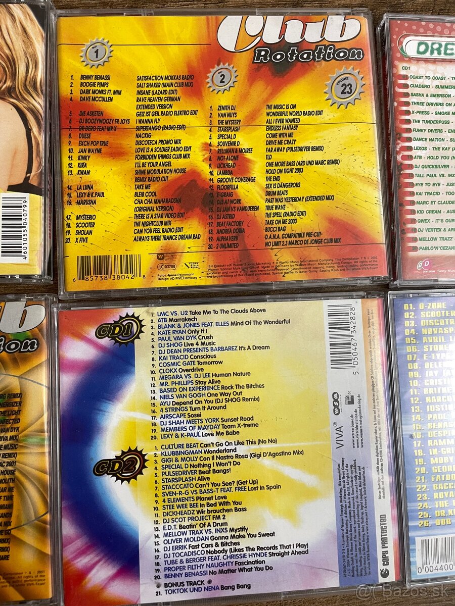 CD (Future Trance,Dream Dance,Club Rotation..) - 10