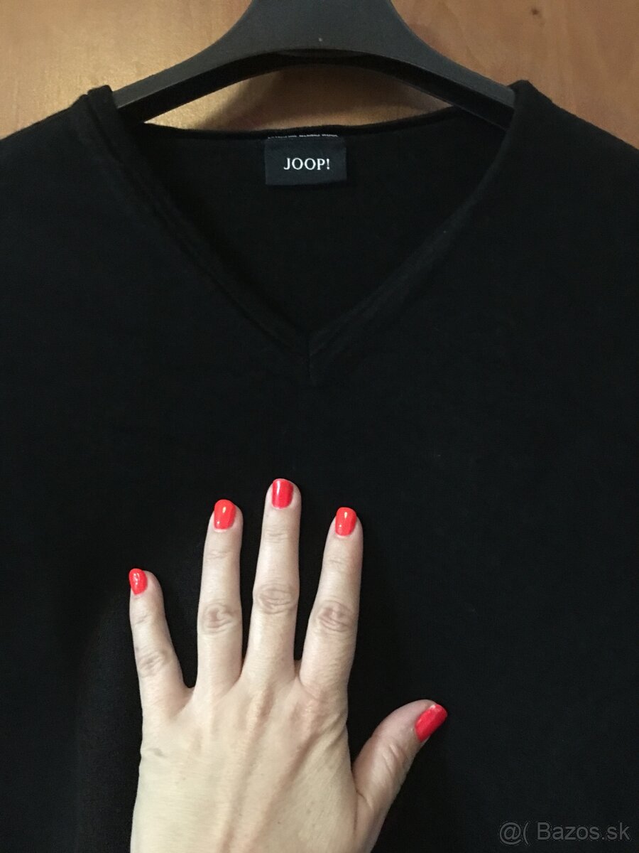 NOVÝ JOOP originál merino damsky sveter L - 10
