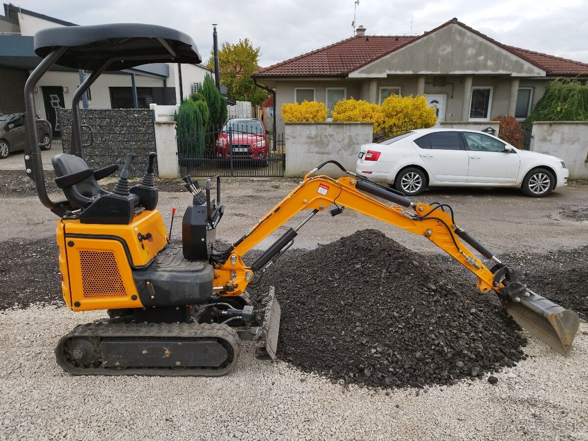 Výkopové práce minibagrom - 10