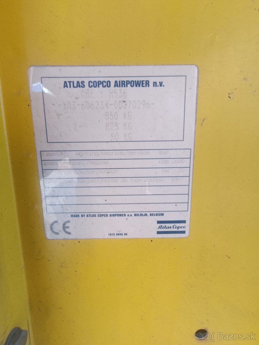 Atlas copco xas 46 - 10