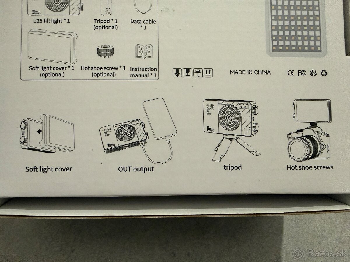 LED svetlo 25W RGB - 10