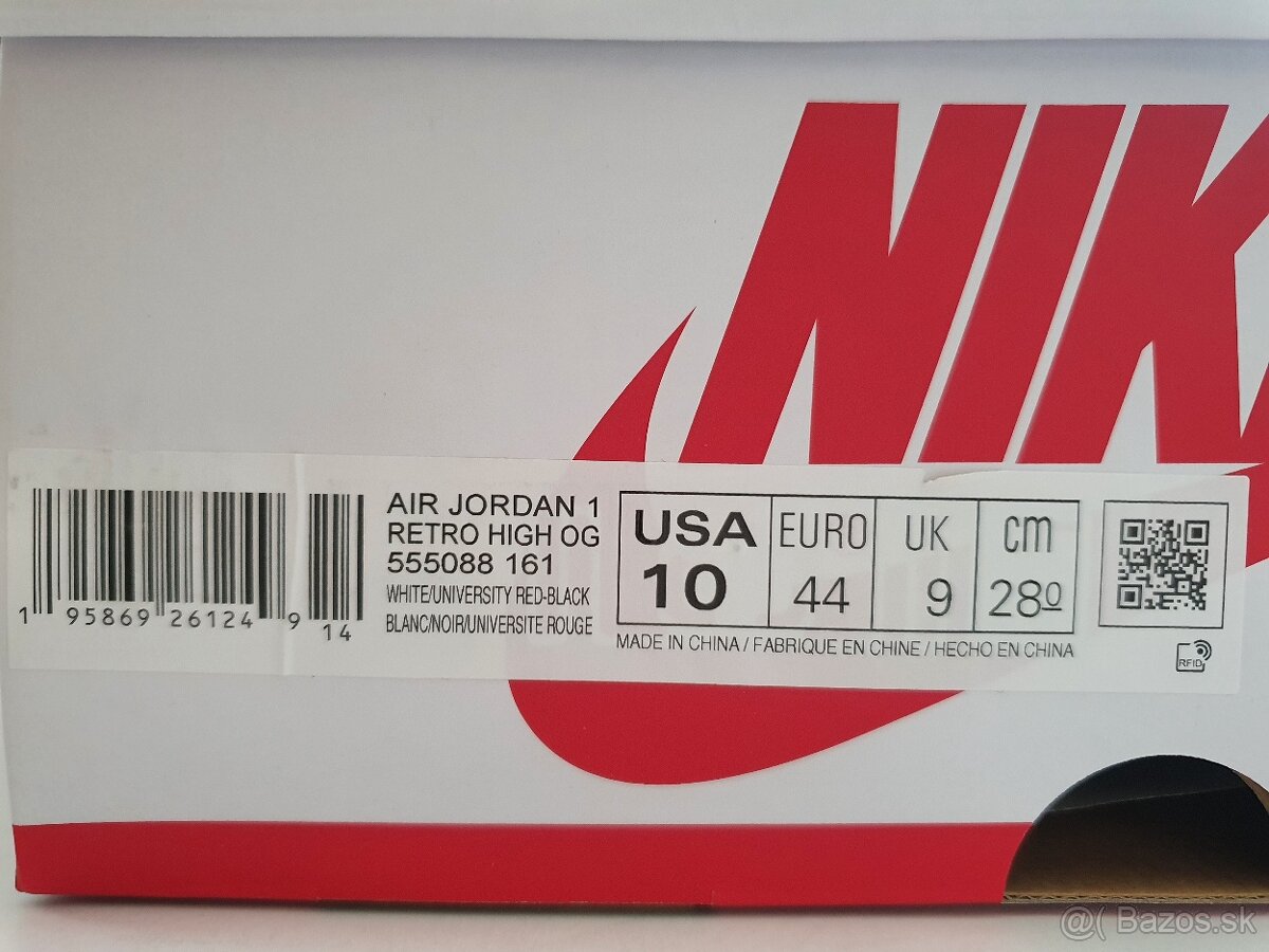 Nike Air Jordan 1 High OG Heritage - 10