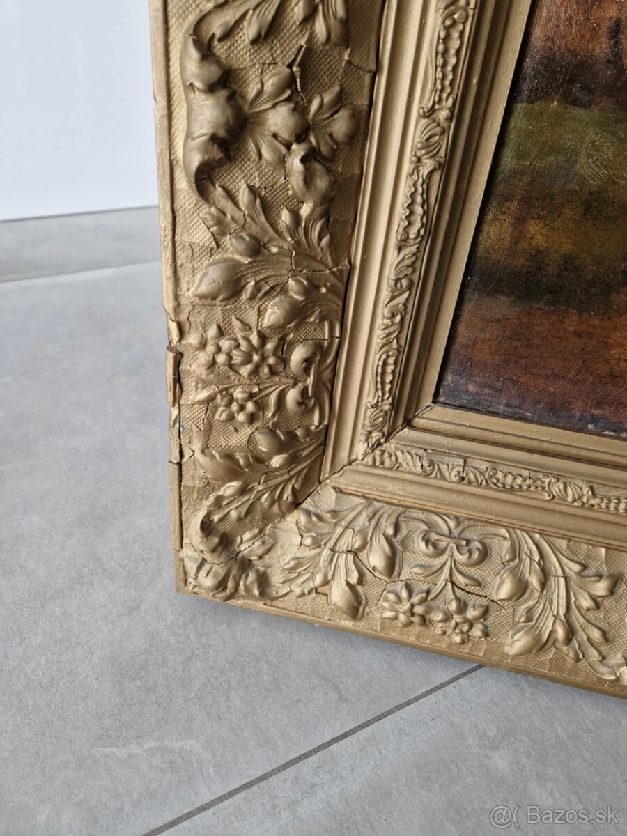 Starožitný obraz... - 10