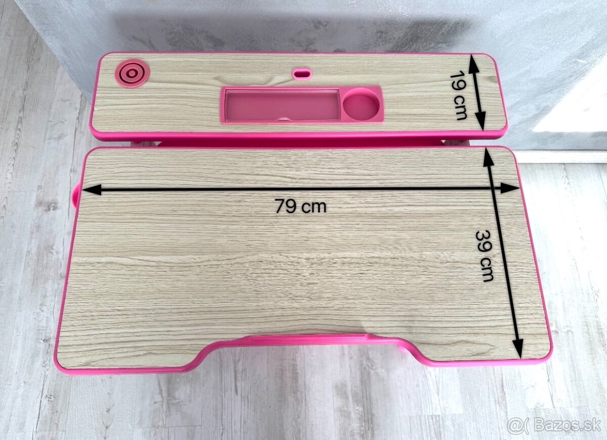 Detský rastúci písací stôl so stoličkou - 10