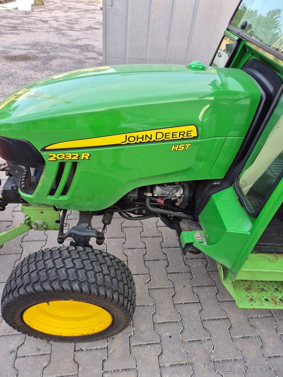 JOHN DEERE malotraktor, zimní údržba, 4x4 - 10