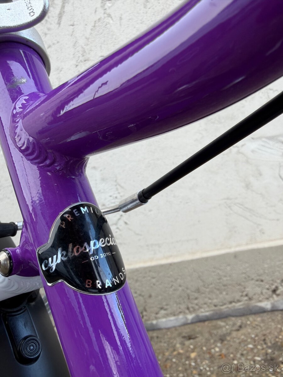 Woom 3 Automagic fialovy - 10