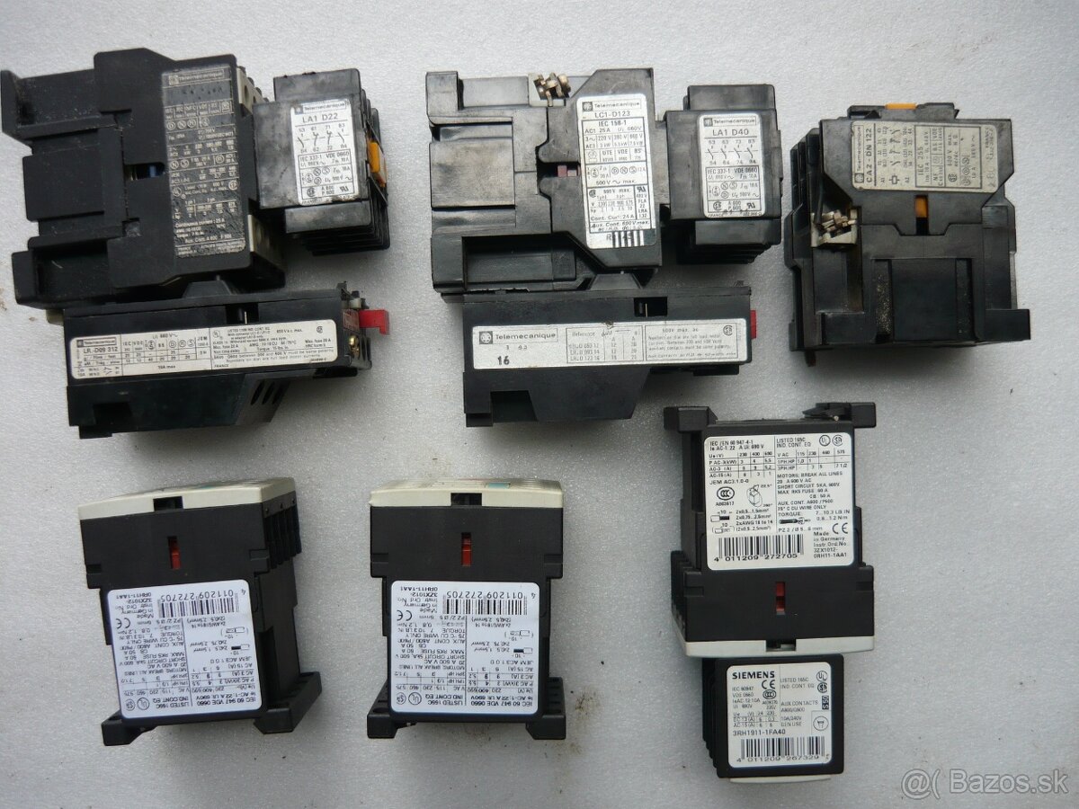 STYKAČ SIEMENS a ABB cena 4 euro - 10