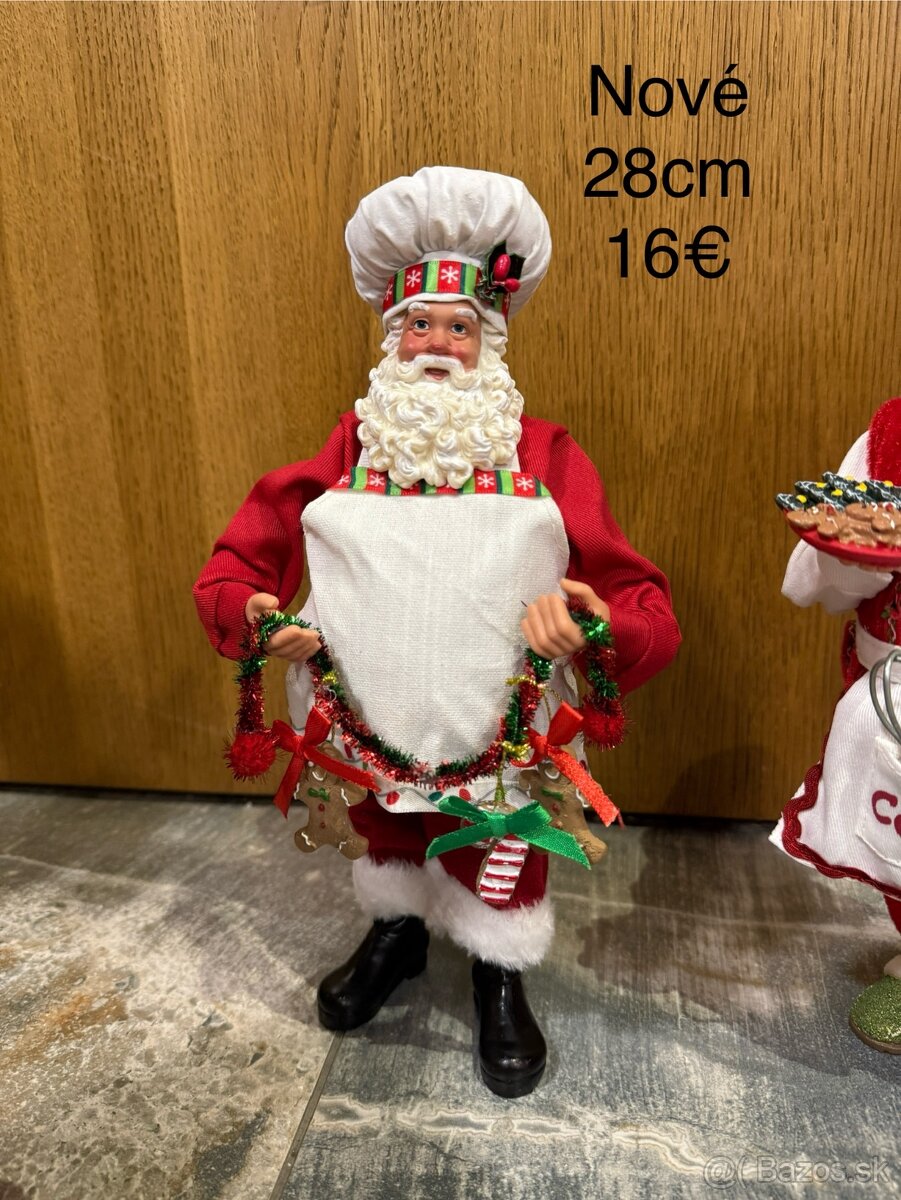 Vianočné dekorácie postavičky - 10