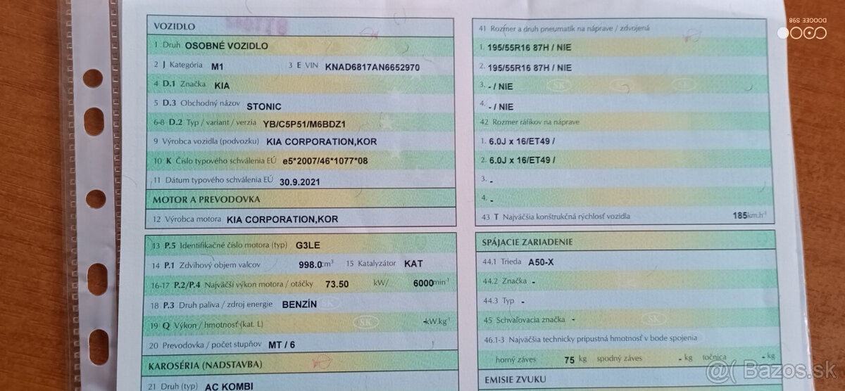 PREDAM KIA STONIC - 10