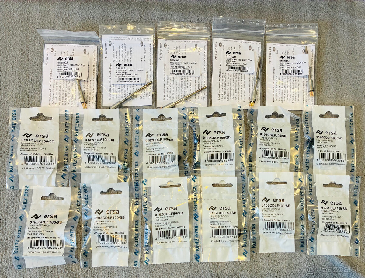 Zostava náhradných dielov ERSA - 10