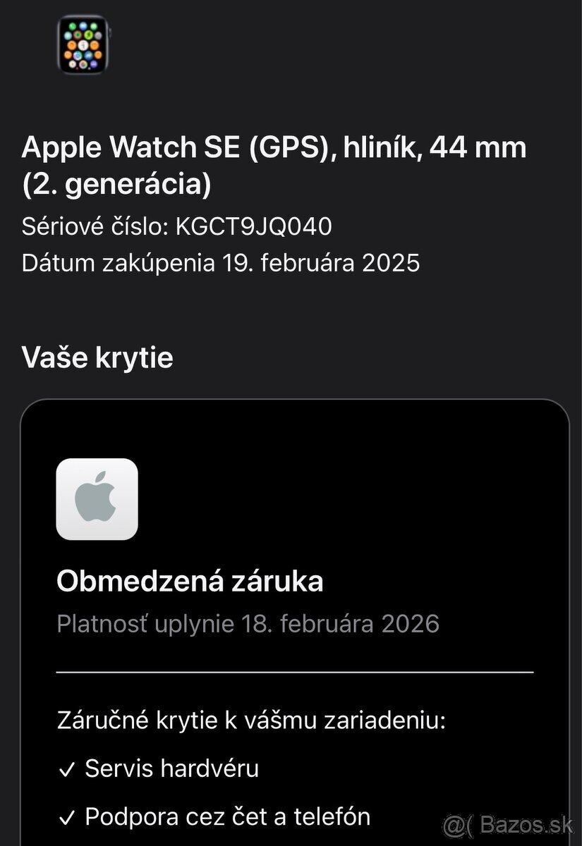 Apple watch se 2 44mm v záruke - 10