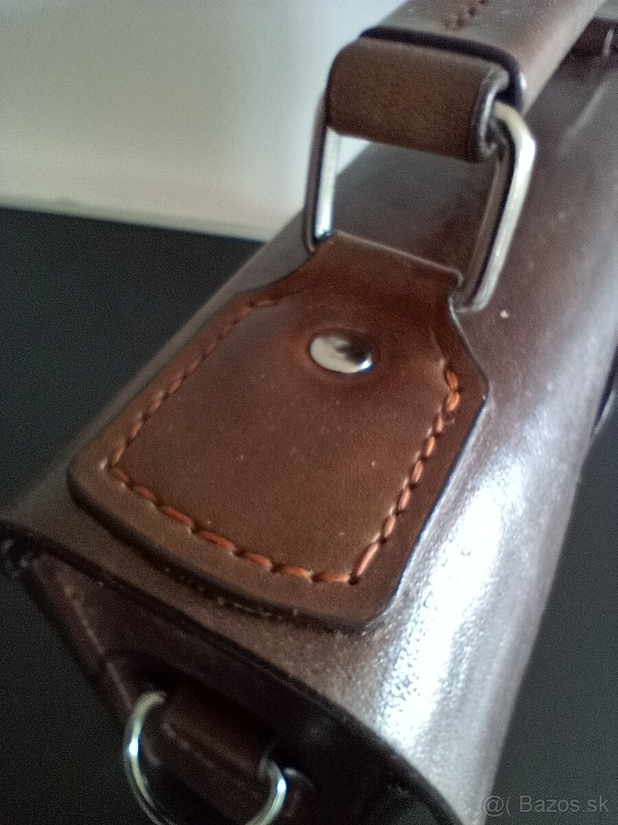 Kožená kabelka-aktovka - 10