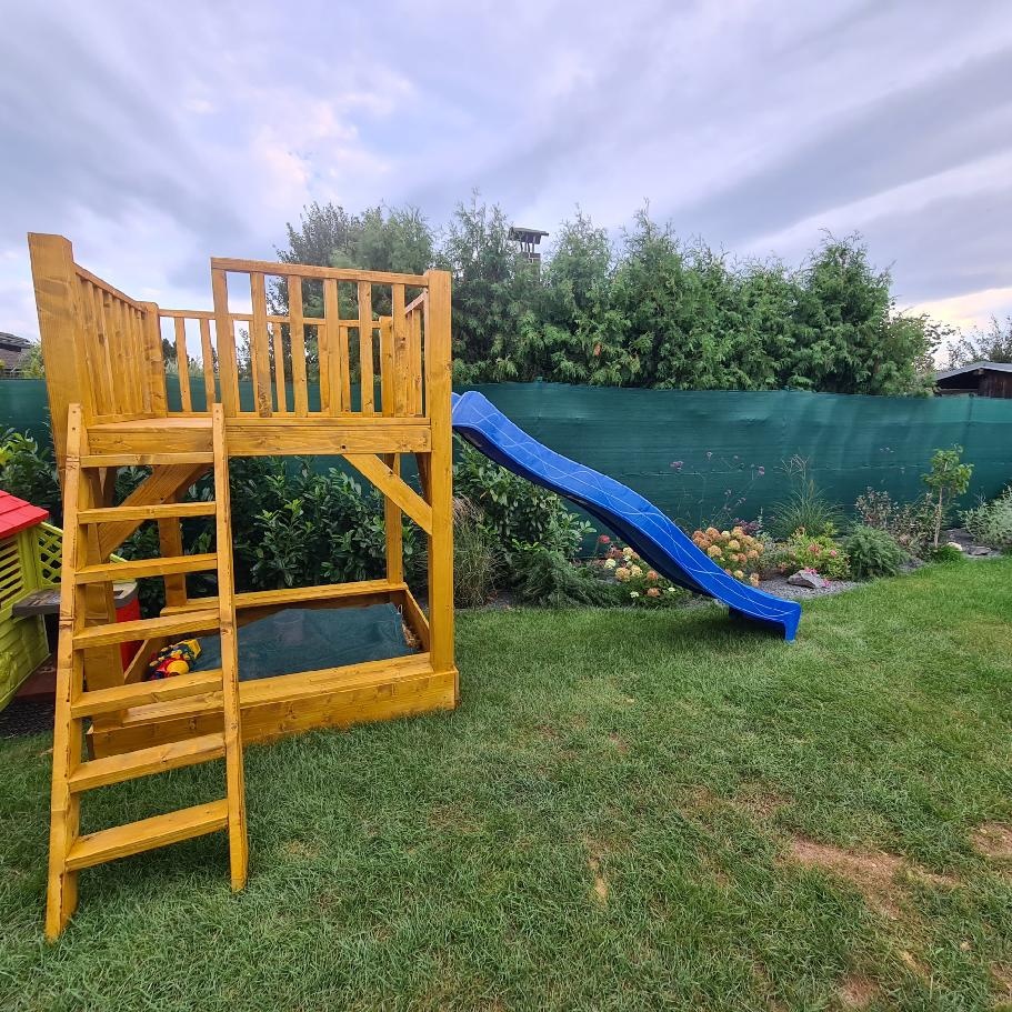 Detské ihrisko so šmykľavkou s montážou a s dovozom - 10