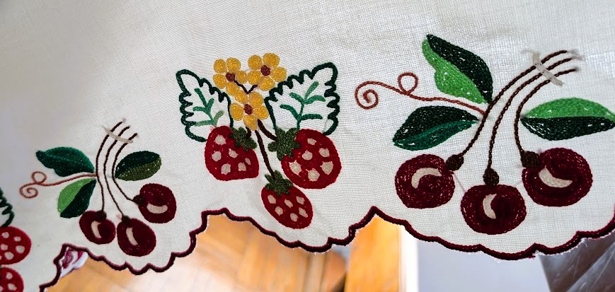 Obrusy + retro obliečka + prestieranie - 10