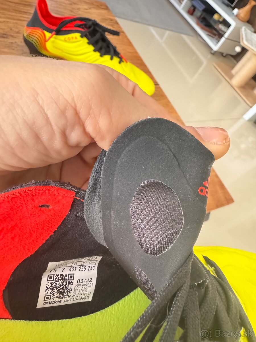 Kopačky kožené Adidas Copa 39-40 (25,5cm) - 10