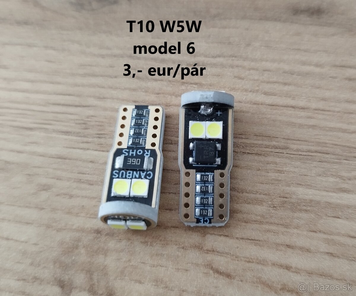 LED T10, T15, sulfidky C5W/C10W - 10