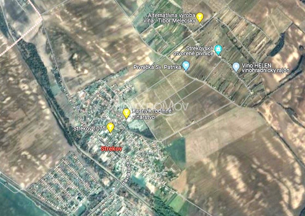 NA PREDAJ - vinice, obec Strekov, výmera 4659 m2 - 10