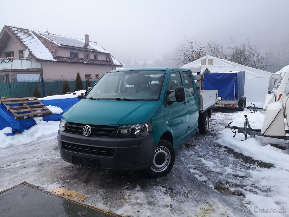 Volkswagen transporter t5 valník doka - 10