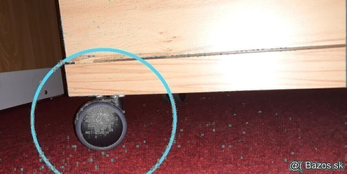 TV stolík 163 cm dĺžka, na kolečkách - 10