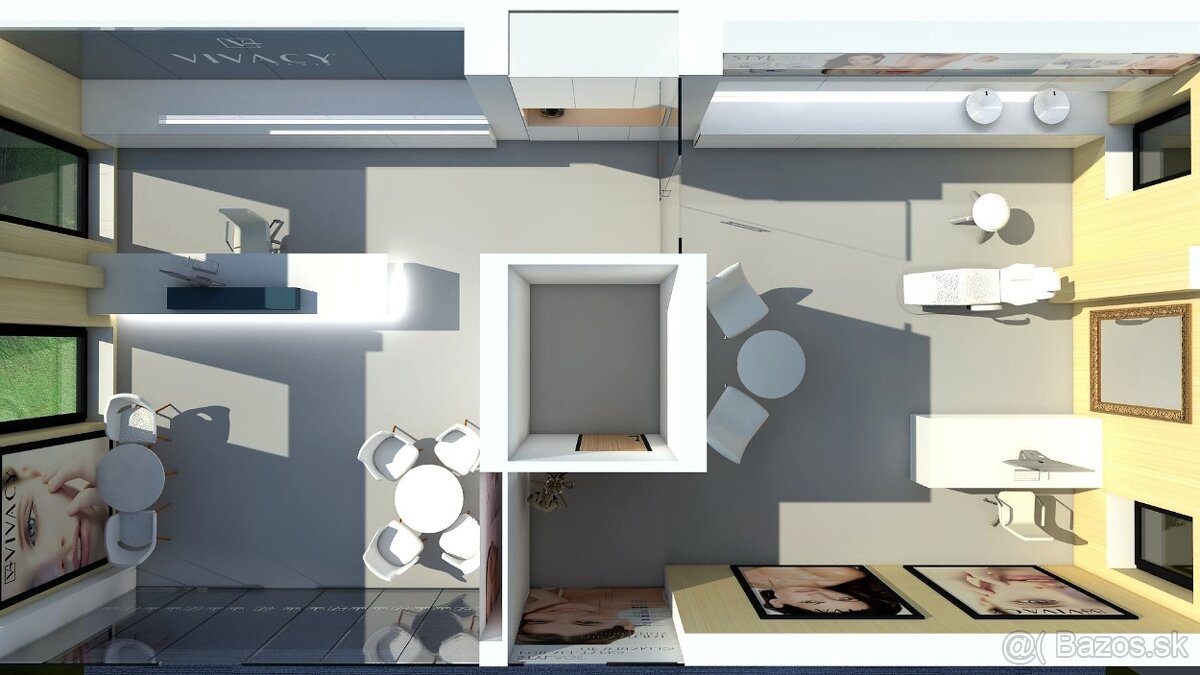 Exkluzívne, klimatizované priestory, prízemie 65 m2. - 10