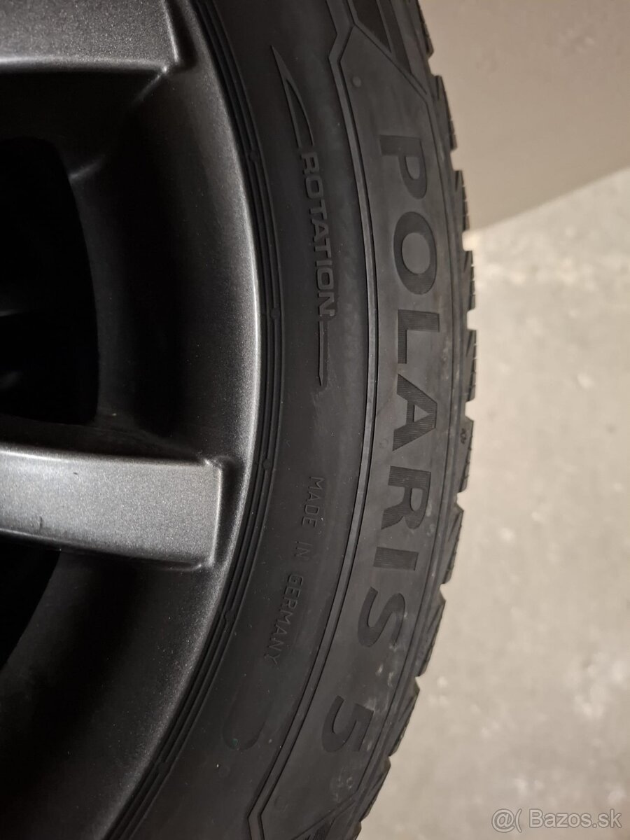 ALU disky Borbet LV5 Anthracite Glossy+zimné pneu 205/55 R16 - 10