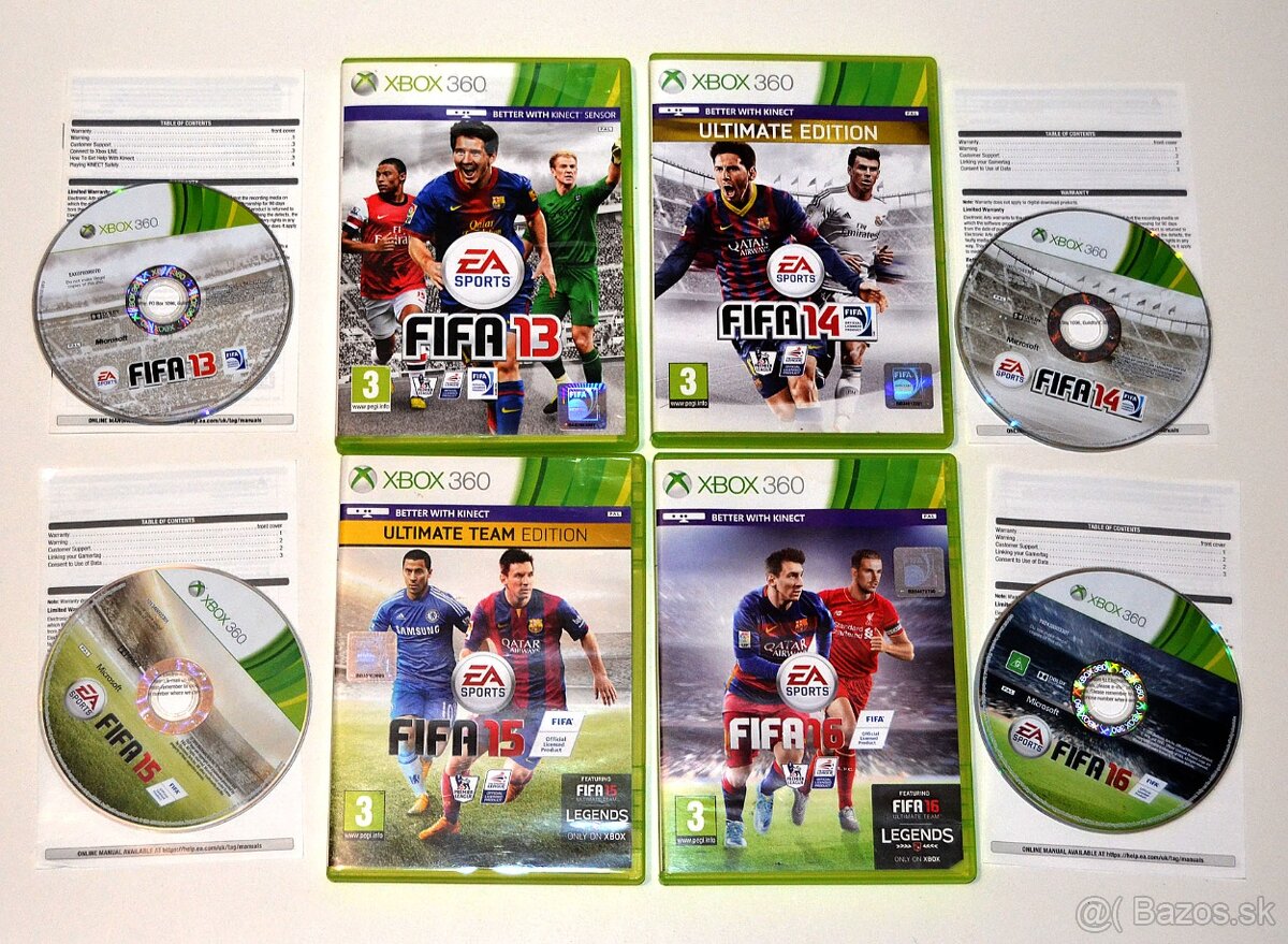 Hry pre Xbox 360 FIFA, Splinter Cell, James Bond... - 10