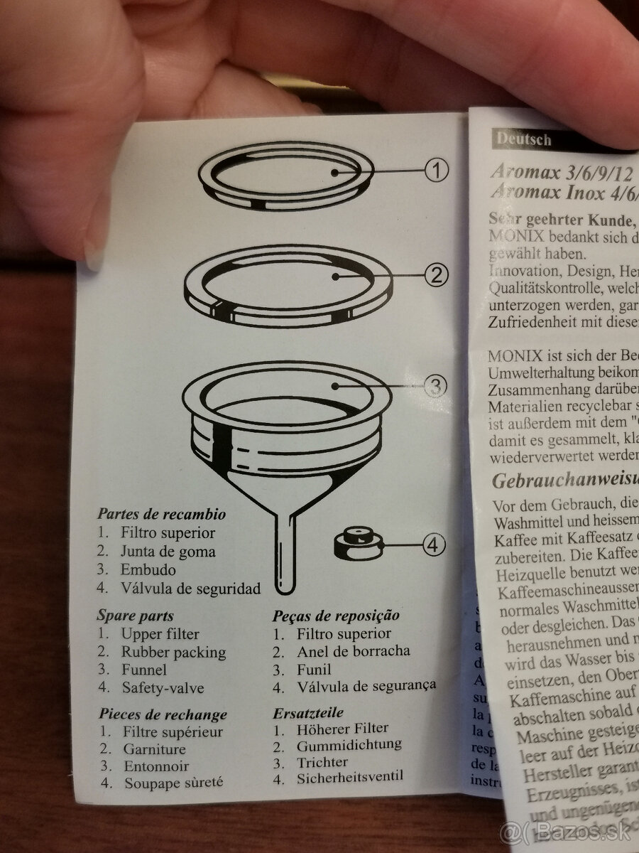Moka kanvica Monix - 10