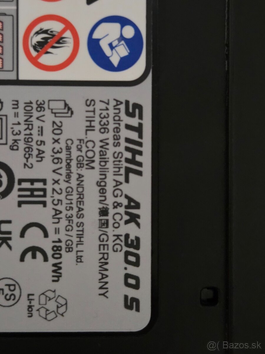 Stihl msa 60c-bq aku pila set zaruka dva roky - 10