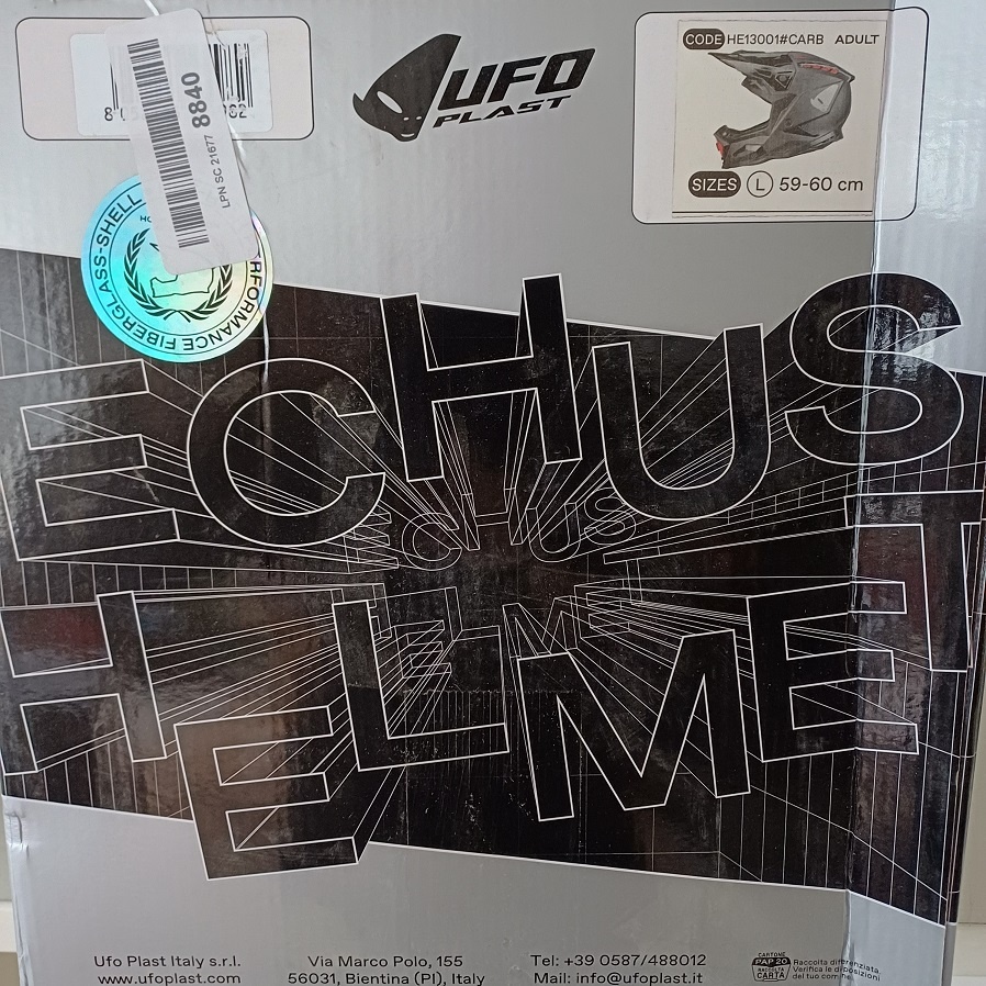 Motokrosová přilba UFO Echus Carbon - 10