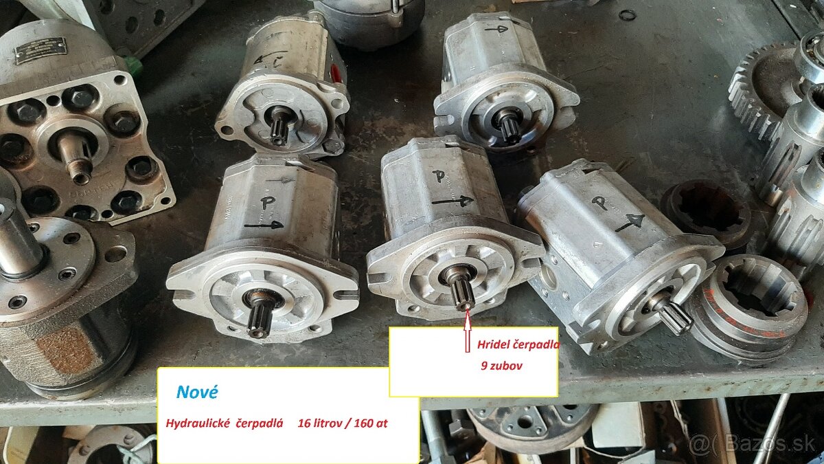 Hydraulicke cerpadla a Hydromotory - 10