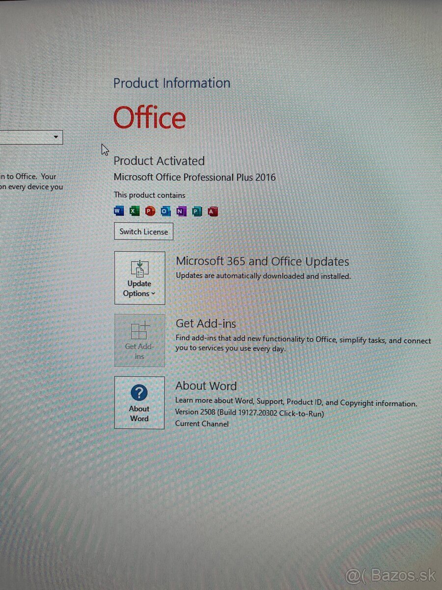 Kancelársky PC / GT 720 / SSD / WIN 10 Pro / Office 2016 - 10
