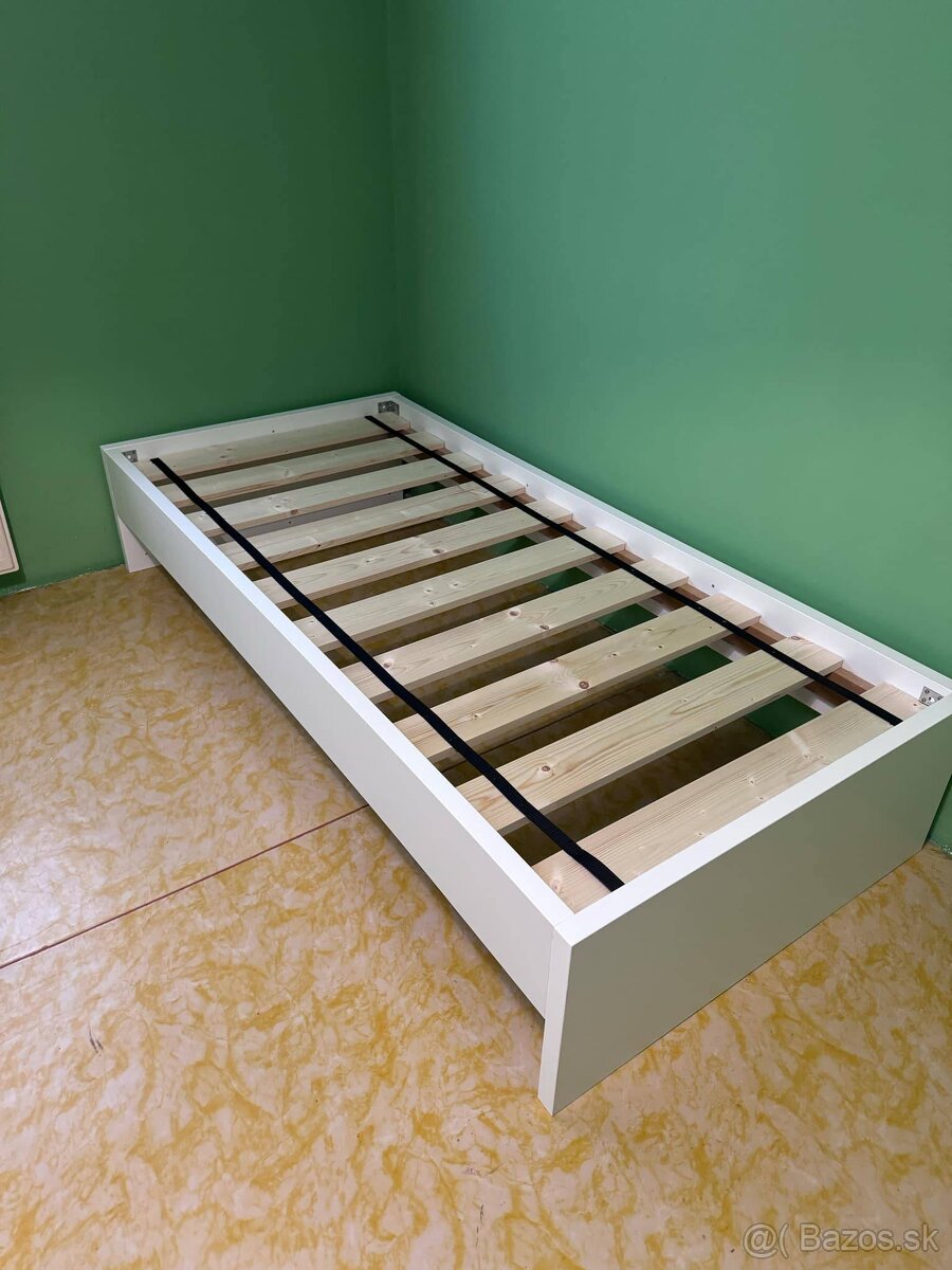 Predám kvalitné pevné jednolôžkové postele- NOVE - 10