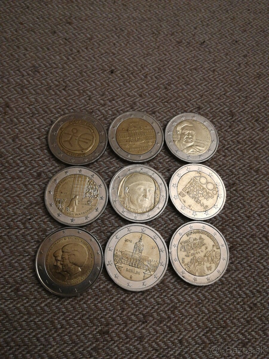 2€ Pamätné mince - 10