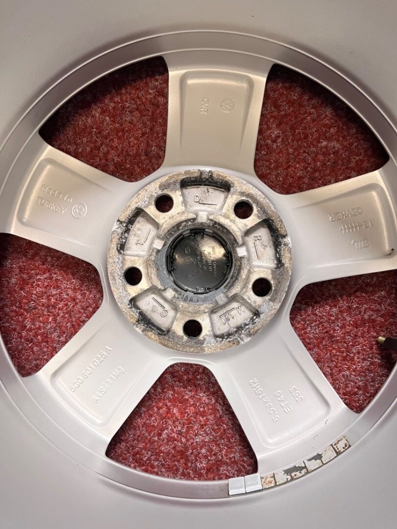 5x112 R16 alu originál VW Golf - ET 46 - 10