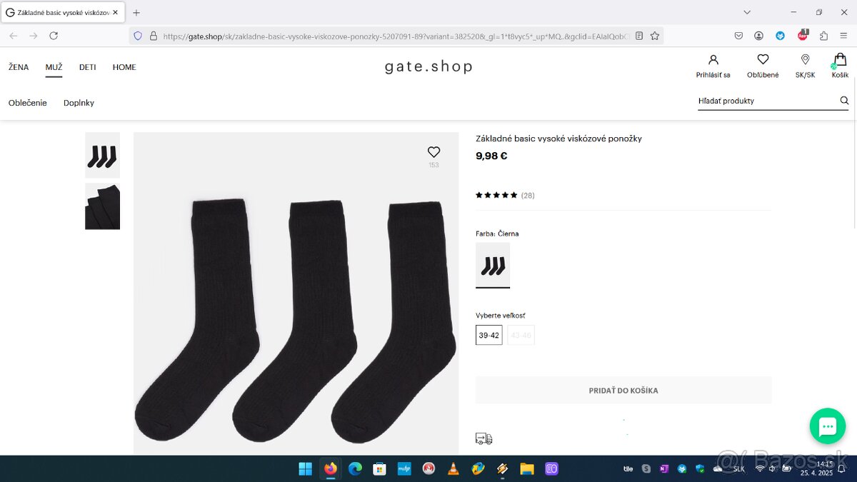 Ponožky - Bavlna, Bambus, Mercer - 10