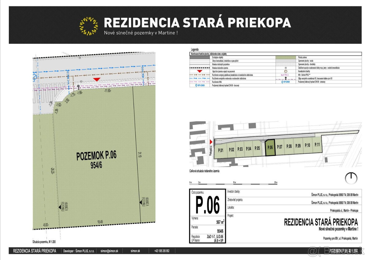 FINREA│ Na predaj stavebné pozemky "Rezidencia Stará Prieko - 10