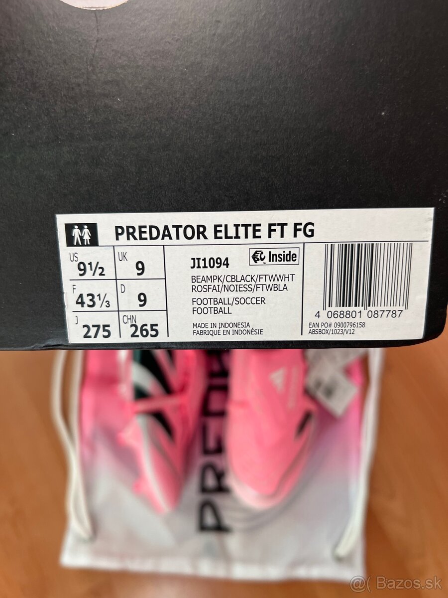 Kopačky Adidas Predator Elite FT FG Beckham - 10