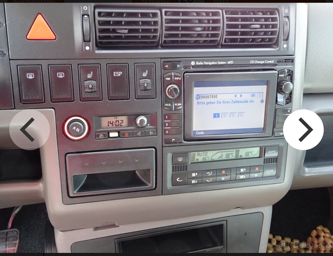 VW T4 1991 - 1995 Diely (starší model) - 10