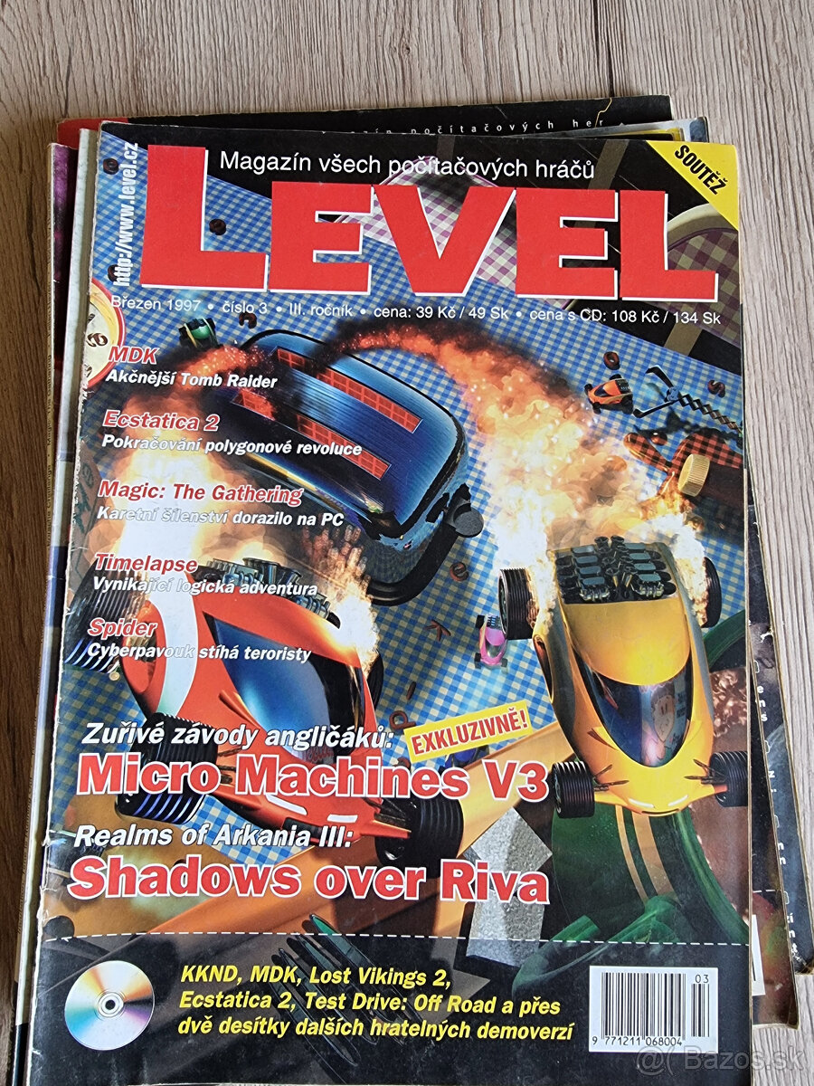 Predam stare casopisy Level - 10