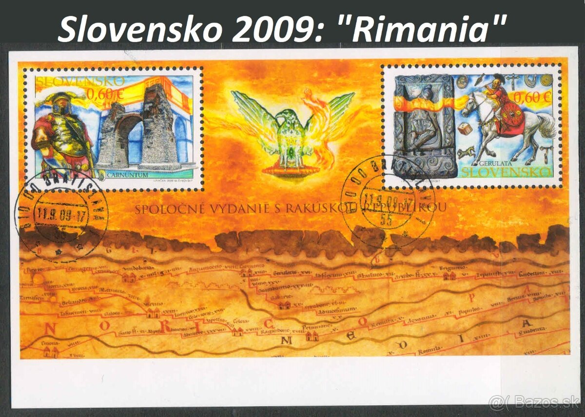 Poštové známky, filatelia: Slovensko, aršíky CC - 10