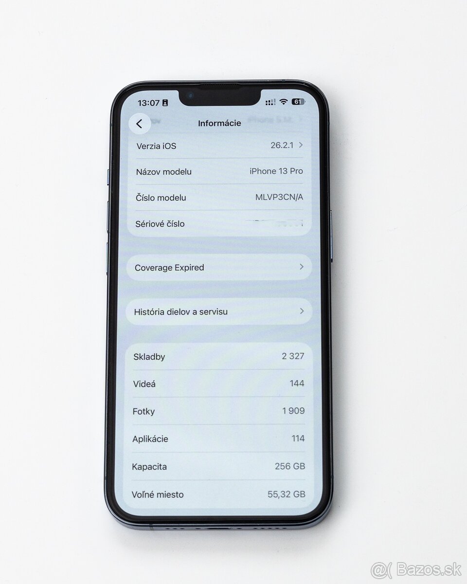 Apple iPhone 13 Pro 256GB Sierra Blue - 10