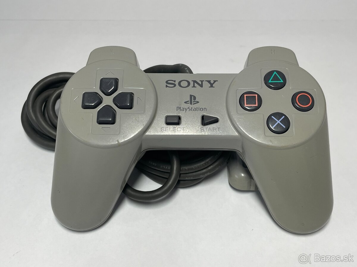 PlayStation 1 FAT SPCH-7502 + 3 ovládače + memory card - 10